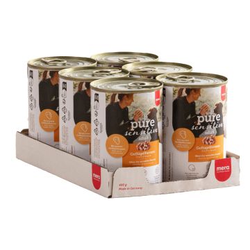 Geflügelherzen Nassfutter